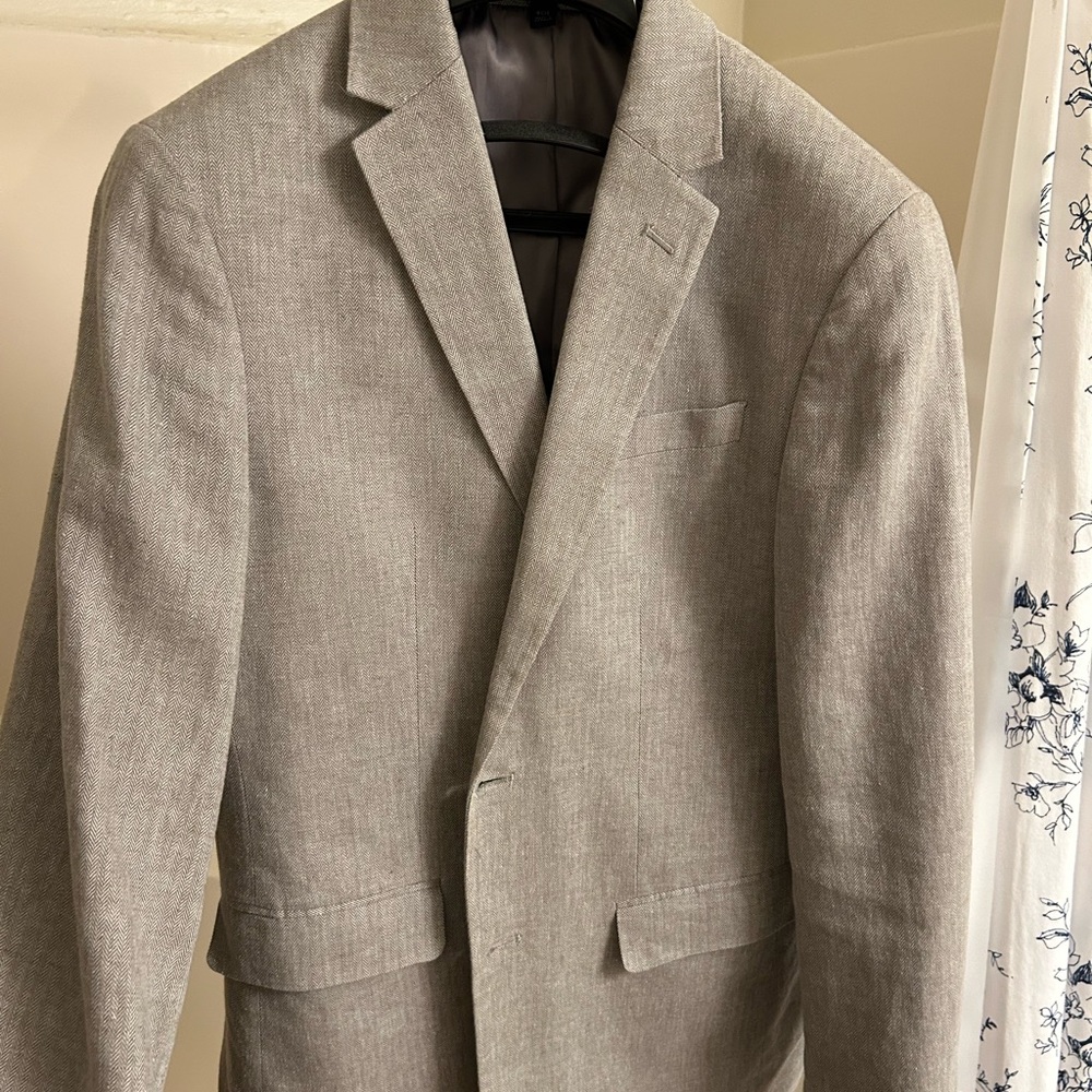 Banana Republic Linen Blazer 40L 40R